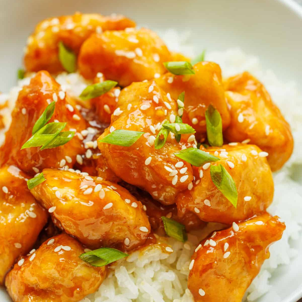 honey garlic chicken