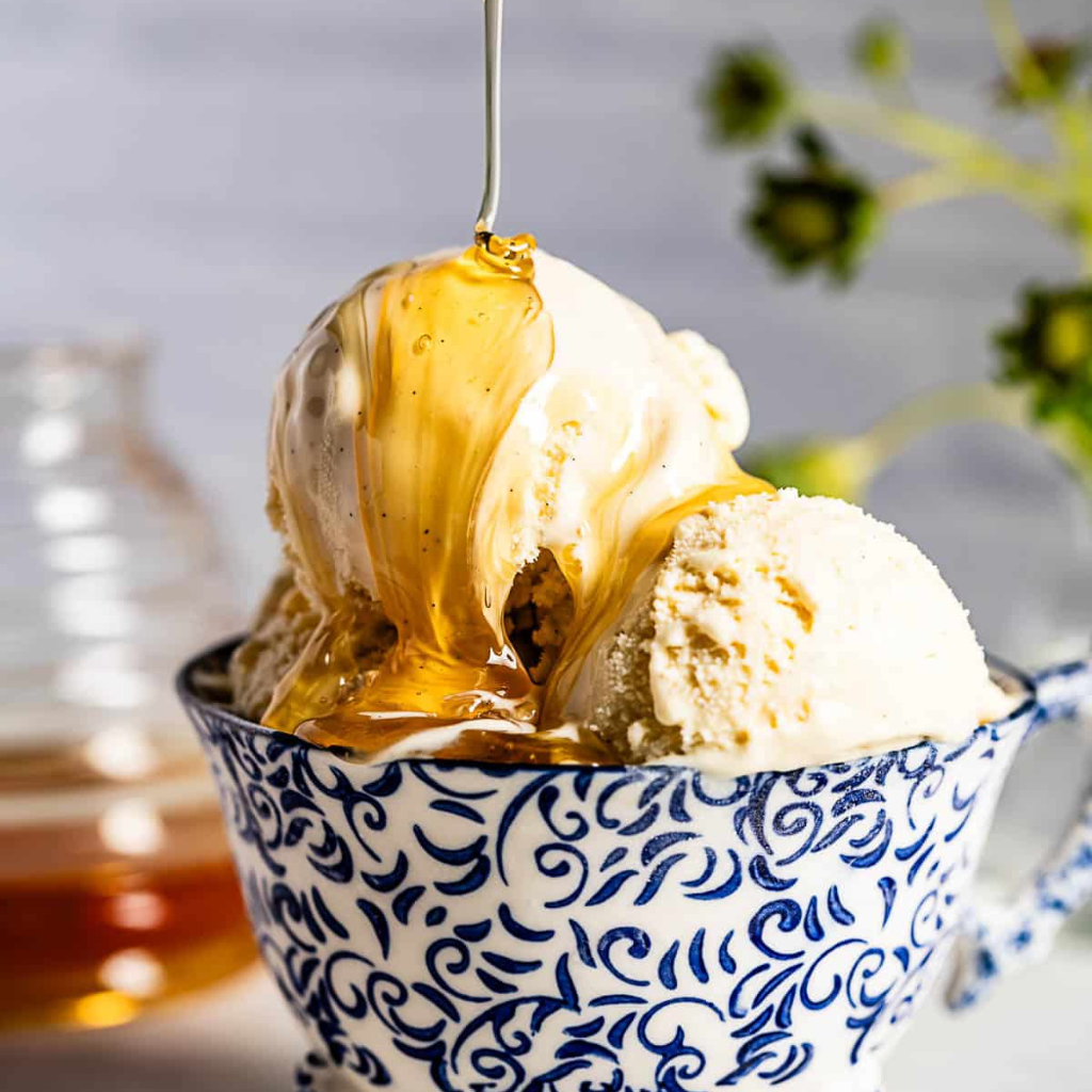 honey ice cream