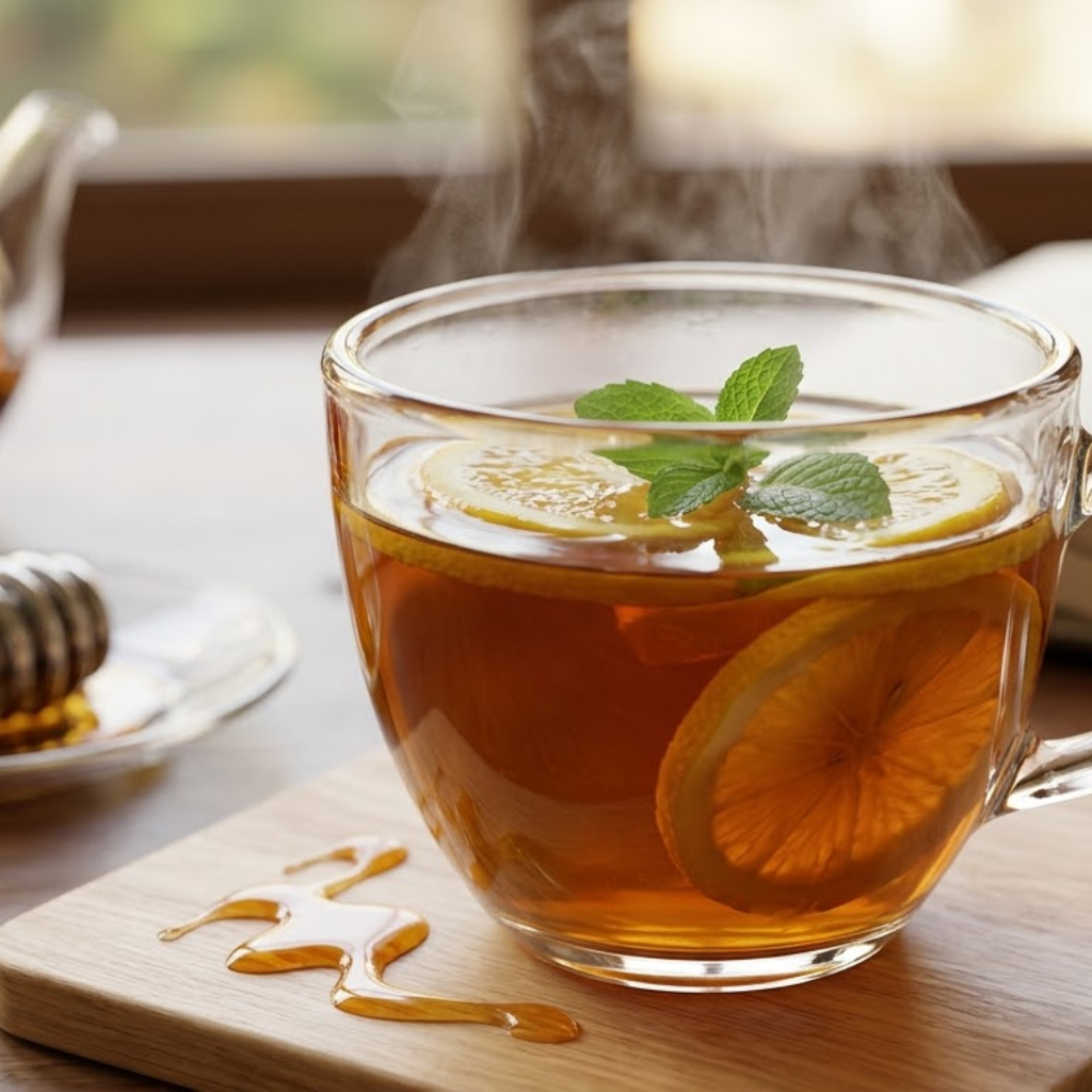 honey lemon tea